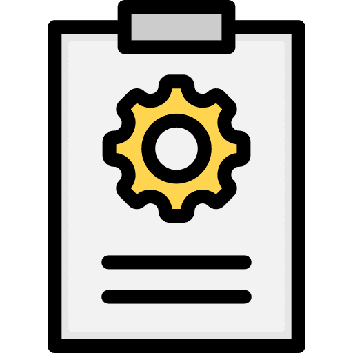Project management clipboard setting project management icon Project management clipboard setting project management icon