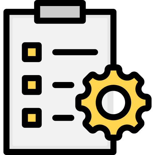Project management task list business and finance checklist icon Project management task list business and finance checklist icon
