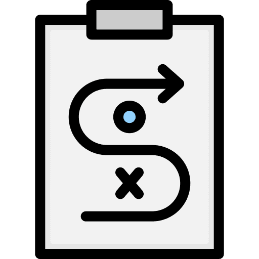 Strategy tactic business and finance planning icon Strategy tactic business and finance planning icon