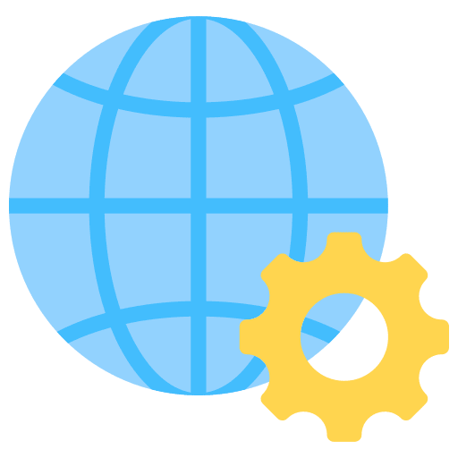 Globe earth seo and web global icon Globe earth seo and web global icon