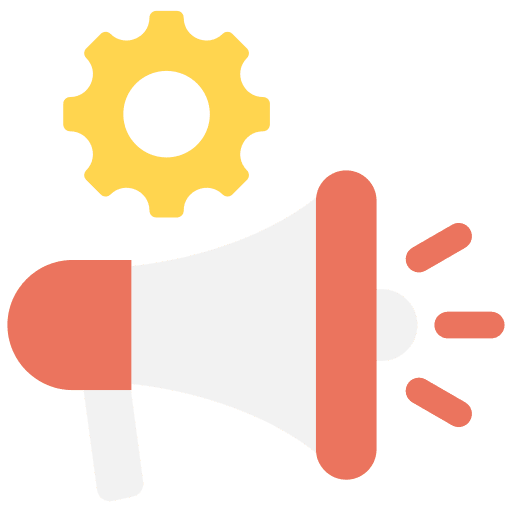 Marketing marketing strategy megaphone promotion icon