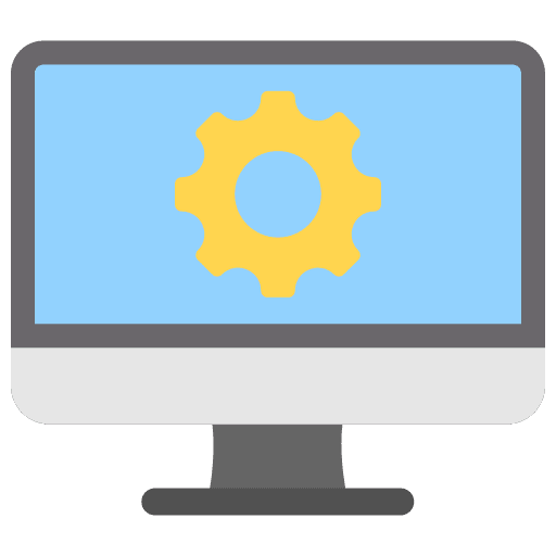 Monitor ui configuration screen icon Monitor ui configuration screen icon