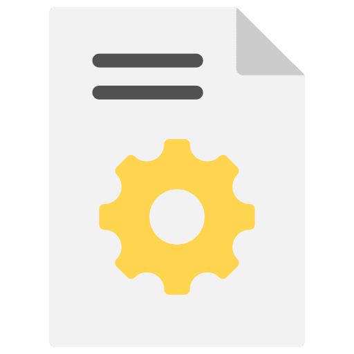 Project management file files and folders statistics icon Project management file files and folders statistics icon