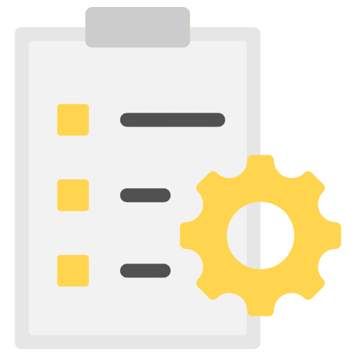 Project management task list project management business and finance icon Project management task list project management business and finance icon