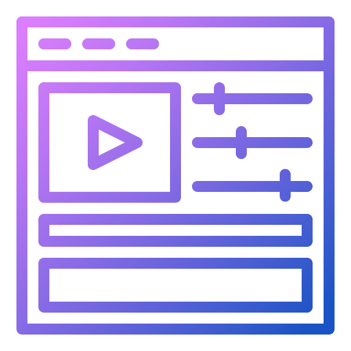 Video editing ios clips video editing icon