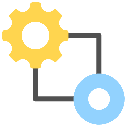 Workflow process business and finance project management icon Workflow process business and finance project management icon