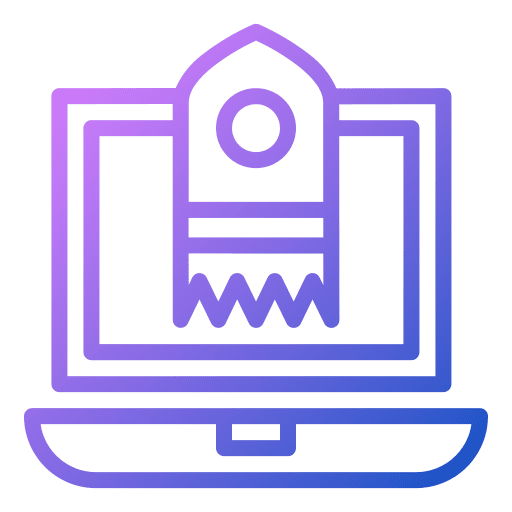 Release laptop release startup icon Release laptop release startup icon