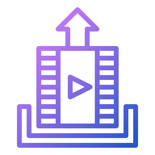Upload video player video upload icon Upload video player video upload icon