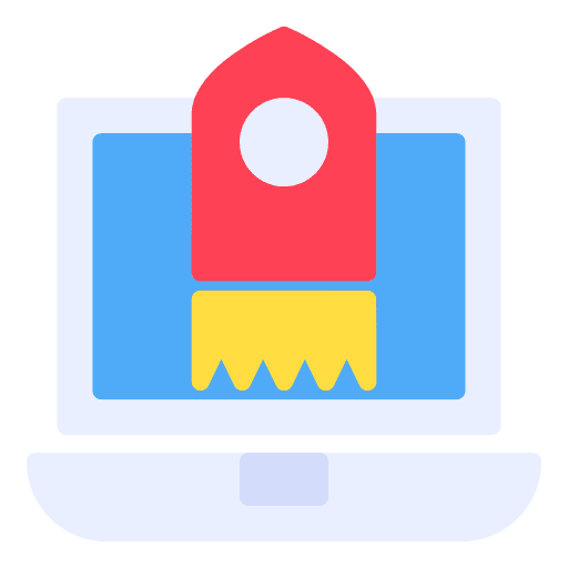 Release release startup computer icon Release release startup computer icon