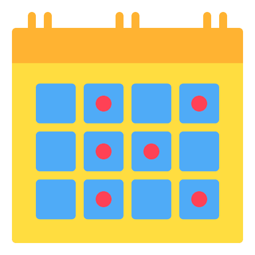 Schedule event time deadline icon Schedule event time deadline icon