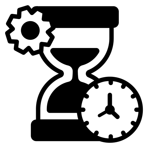 Time management time management time and date corporate icon