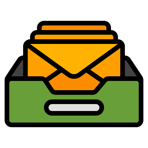 Archive archive mailbox letter icon
