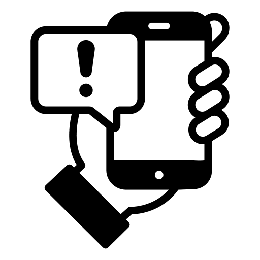 Block chat communications speech bubble message icon