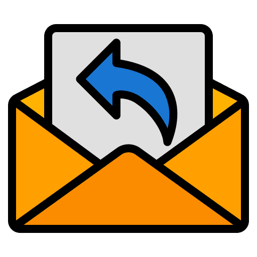Reply ui letter envelope icon