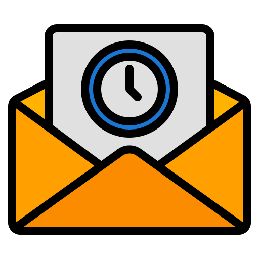 Pending interface clock time icon