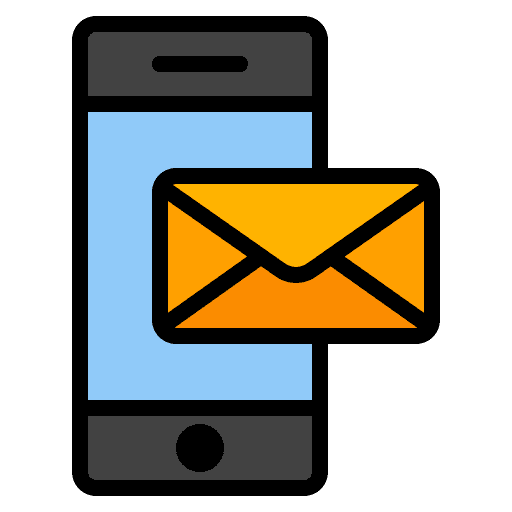 Phone message phone and mail electronics email icon Phone message phone and mail electronics email icon