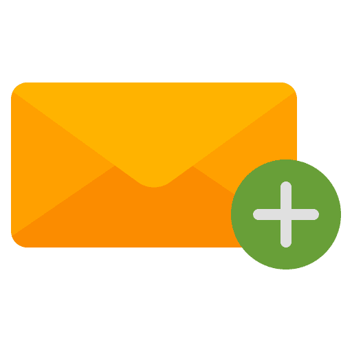 New email add ui communications icon