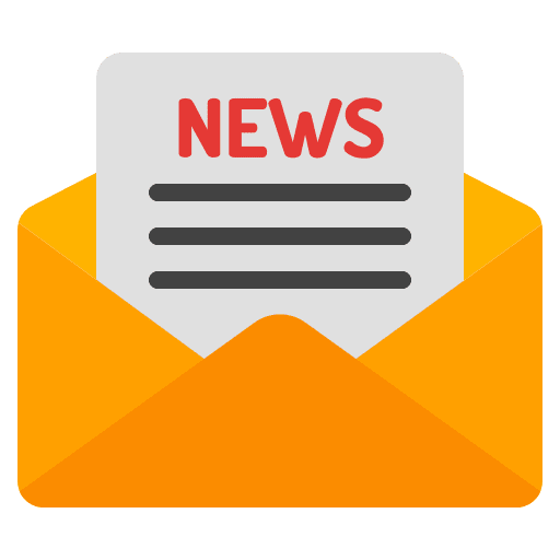 Newsletter message marketing newsletter icon