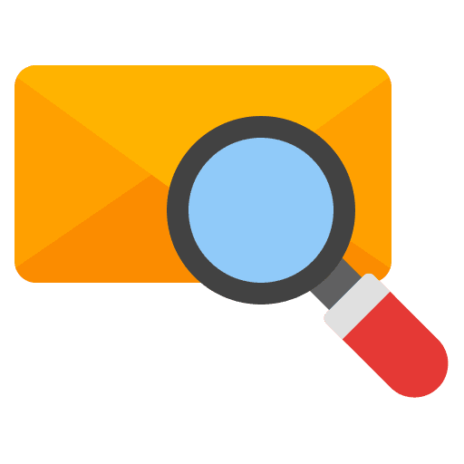 Search mail interface ui email icon