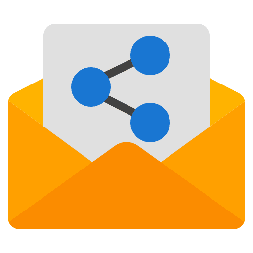 Share share ui envelope icon