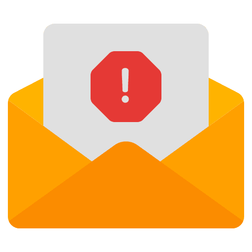 Spam envelope interface letter icon Spam envelope interface letter icon