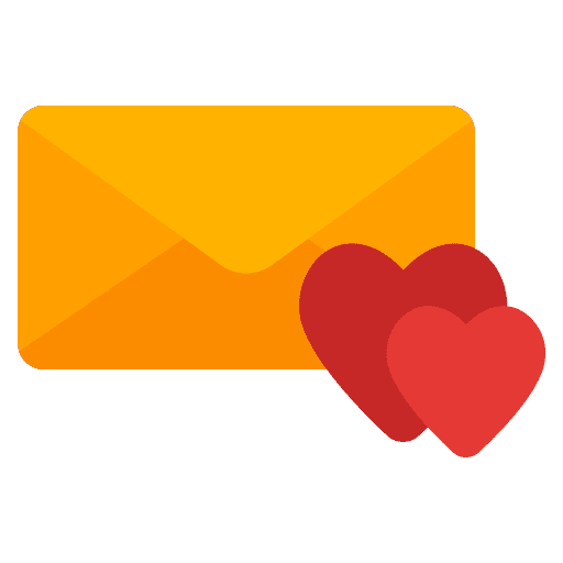 Love letter valentines day love letter mail icon Love letter valentines day love letter mail icon