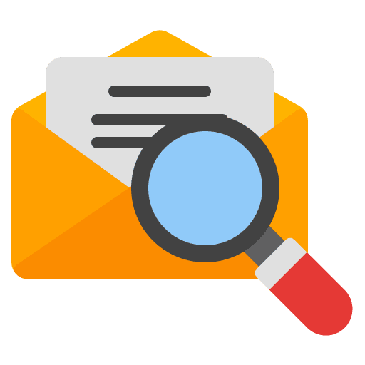 Search mail communications interface magnifying glass icon Search mail communications interface magnifying glass icon