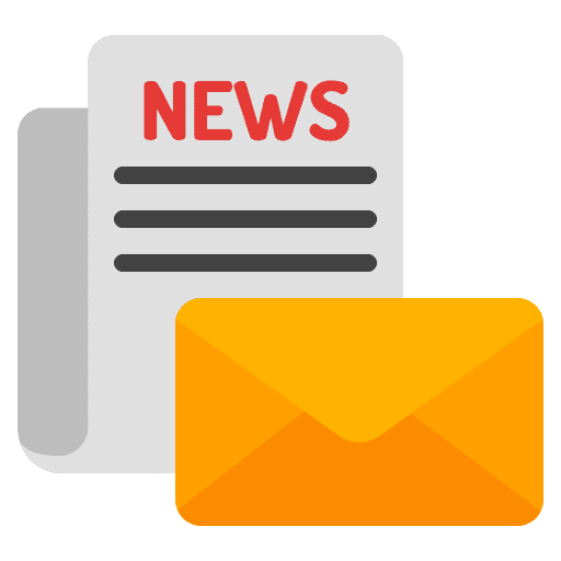 Newsletter newsletter document page icon Newsletter newsletter document page icon