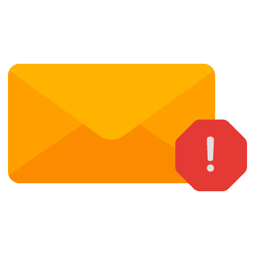 Spam interface communications email icon Spam interface communications email icon