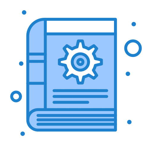 Book book setting guide icon
