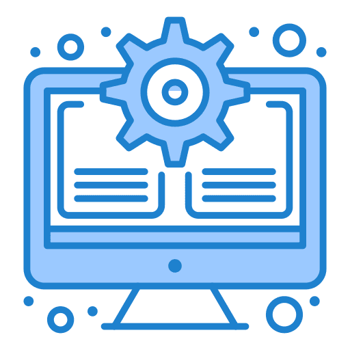 Updating operating system update software icon