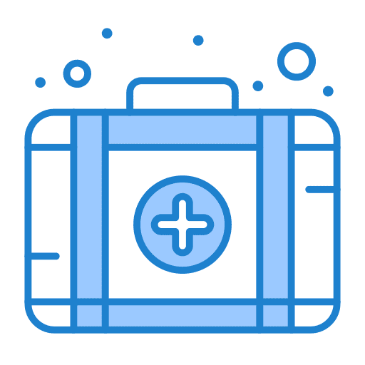 First aid kit doctor healthcare and medical hospital icon First aid kit doctor healthcare and medical hospital icon