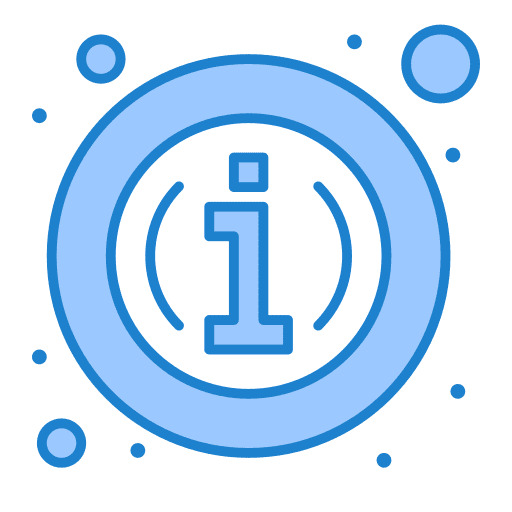 Info signaling info customer service icon Info signaling info customer service icon