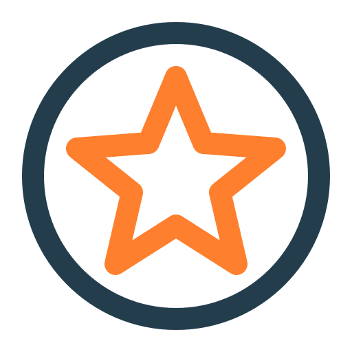 Star online shopping favorite star icon Star online shopping favorite star icon