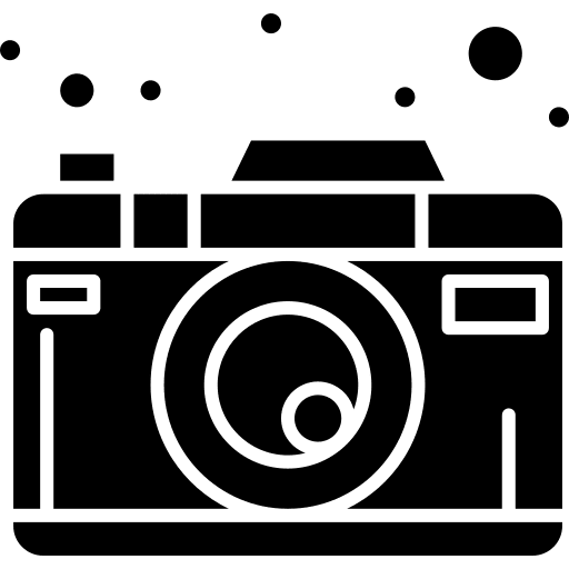 Camera signaling picture technology icon Camera signaling picture technology icon