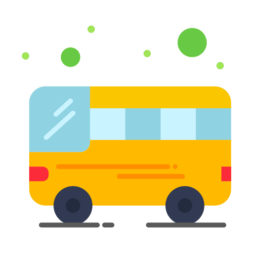 Bus bus transport signaling icon Bus bus transport signaling icon