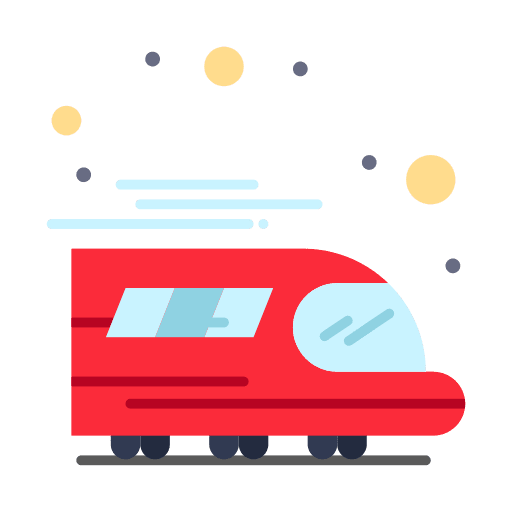 Train mrt subway transport icon Train mrt subway transport icon