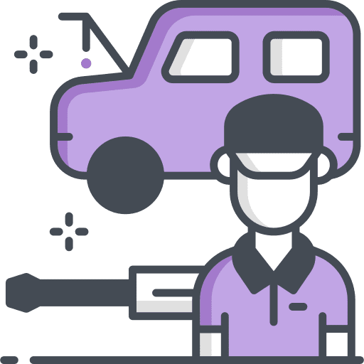 Mechanic mechanic garage workshop icon