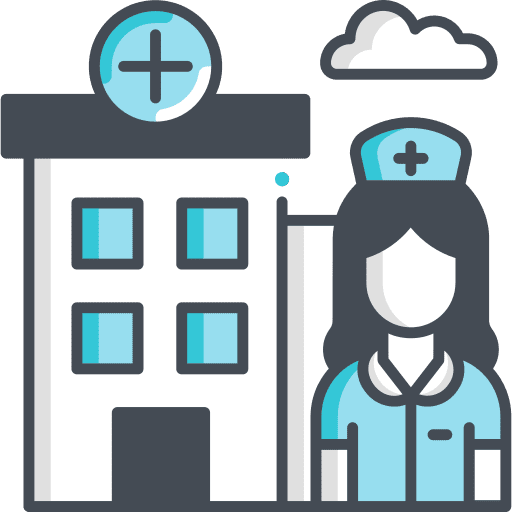 Nurse health clinic woman professions and jobs icon Nurse health clinic woman professions and jobs icon