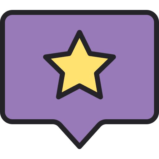 Feedback testimonials speech bubble feedback icon