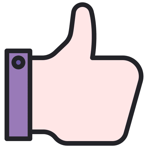 Like ui like button thumb icon