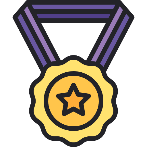 Award medal winner certificate icon Award medal winner certificate icon