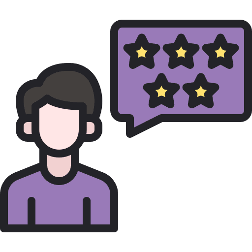Rating user review rating icon
