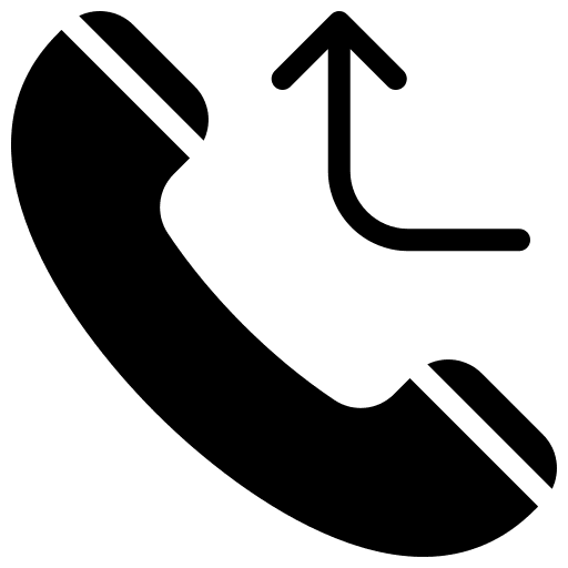 Call forwarding telephone call call diversion ui icon Call forwarding telephone call call diversion ui icon