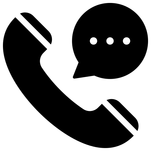 Conversation communication communications phone call icon Conversation communication communications phone call icon