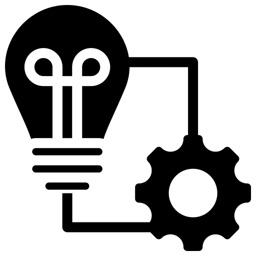 Project management process business and finance innovation icon Project management process business and finance innovation icon