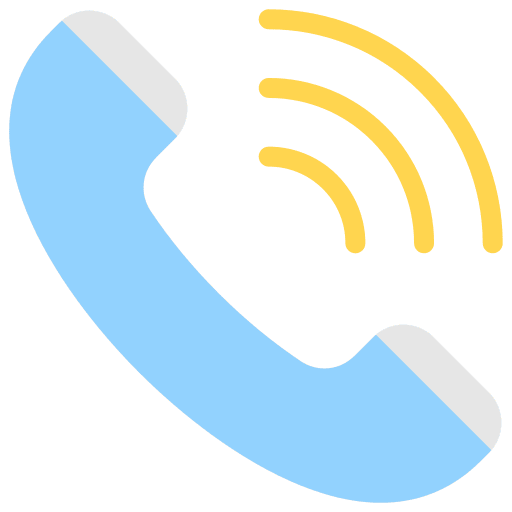 Call telephone call communications phone set icon