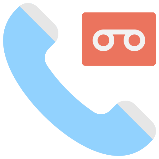 Phone record recording communications voice icon