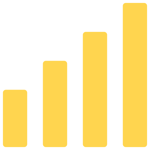 Signal phone communications bar icon