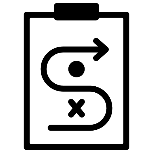 Strategy document planning strategy icon Strategy document planning strategy icon